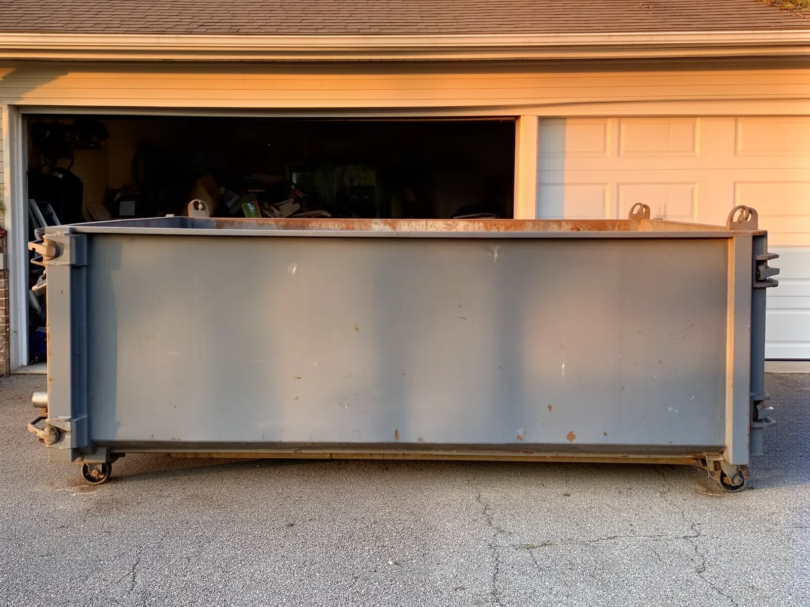 Roll-off dumpster from Gavin Family Dumpster Rental LLC in Nashville, TN